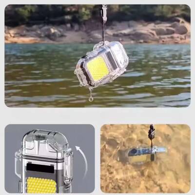 Panther USB Şarjlı Çakmak&Fener Mavi PT-6888 - 2