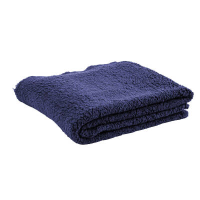 Peluş Polar Televizyon Battaniyesi - Lacivert - TV Battaniye - Acil Durum Battaniyesi - 200*180cm - 4