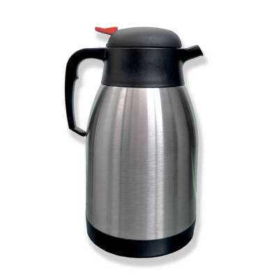 Penguen Çift Kat Çelik Sürahi Çay Termosu - 2 Litre