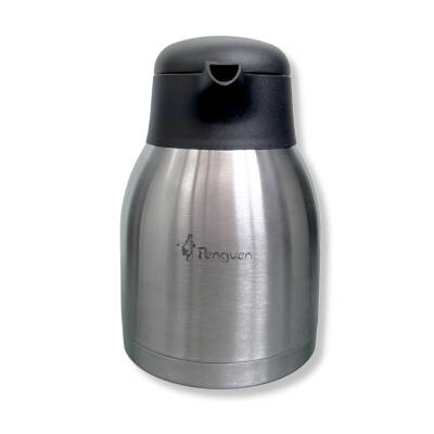 Sürahi Çay Termosu - 1,5 LT - Çift Kat Çelik - Penguen (PNG-1150P) - 2