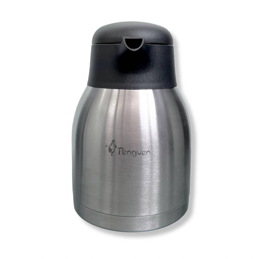 Sürahi Çay Termosu - 1,5 LT - Çift Kat Çelik - Penguen (PNG-1150P) - 2