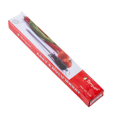 Penguen No:8 Profesyonel Yuvarlak Bıçak Masatı - Paslanmaz Çelik Bileme Aleti - 2