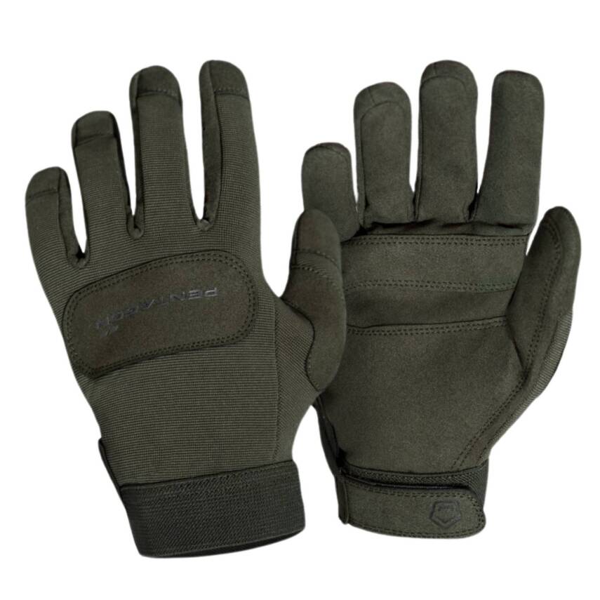 Pentagon Duty Mechanic Taktikal Eldiven – RAL7013 (P20010) | Esnek & Dayanıklı - 1