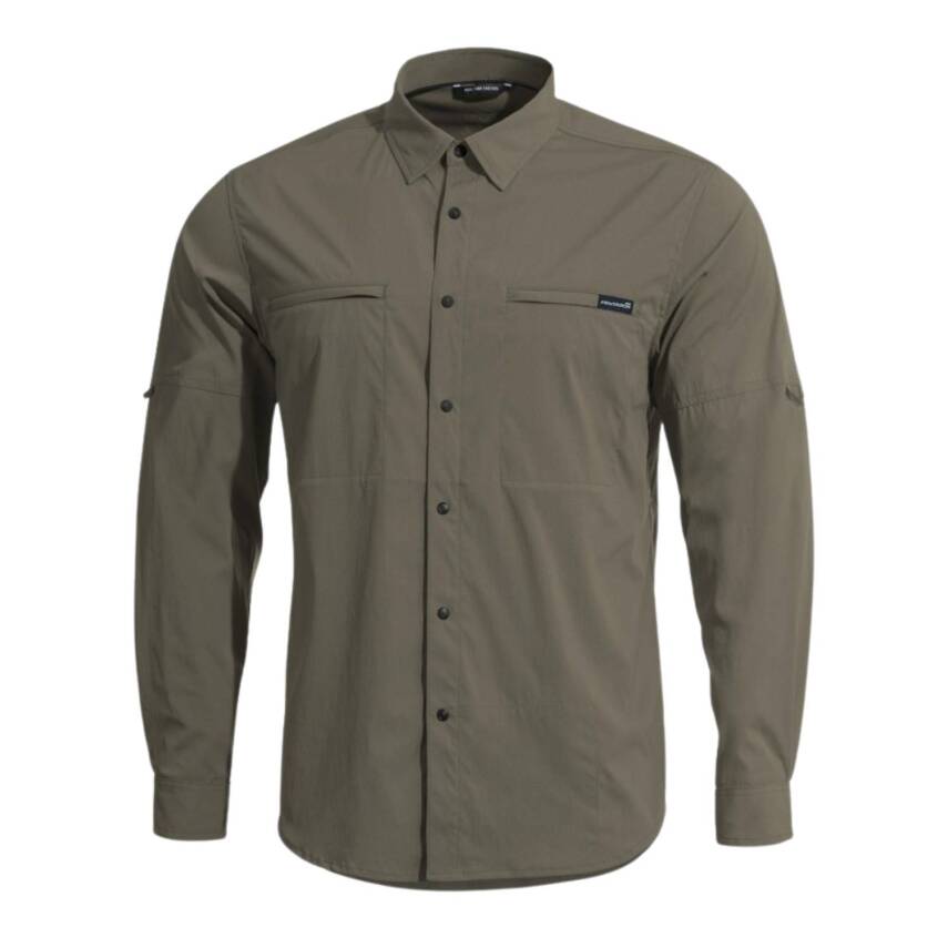 Pentagon Wayne RAL7013 Outdoor Tactical Erkek Gömleği - 1