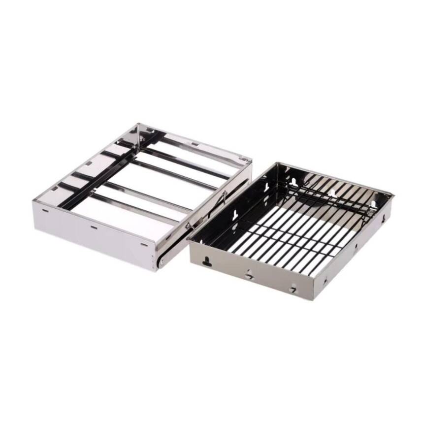 Portatif Katlanabilir Mangal - Madfox Roadtrip BBQ - Silver - 547306 - 5