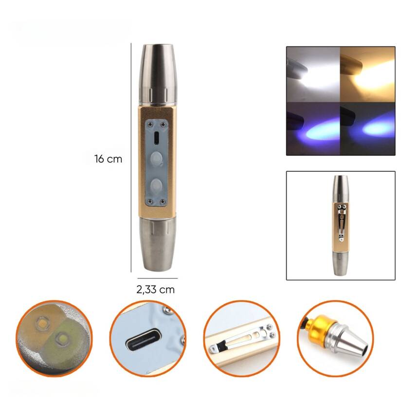 Powerdex PD-9007 UV LED El Feneri - Çok Amaçlı Aydınlatma Çözümü - 4