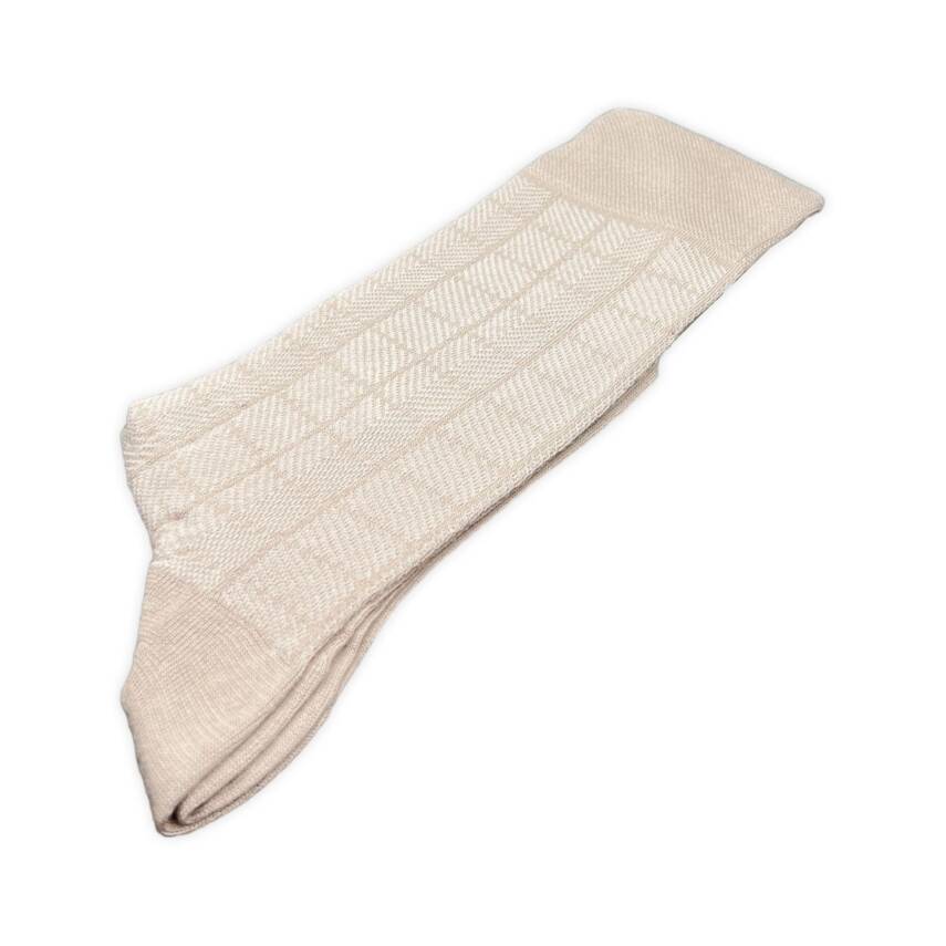 Pro Atlas Modal Erkek Çorap Bej Rengi - Yumuşak, Hafif ve Hava Alan Yapısıyla - 3