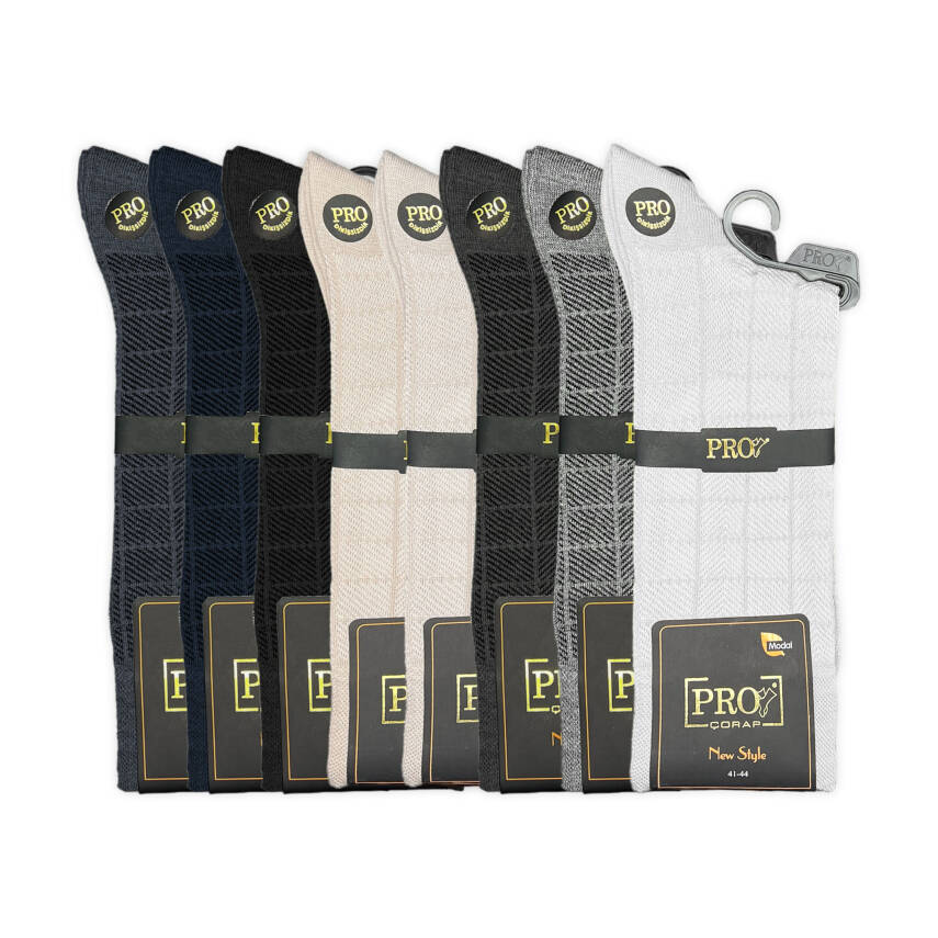 Pro Atlas Modal Erkek Çorap Seti - Premium Konfor - 8'li Avantaj Paketi - 2