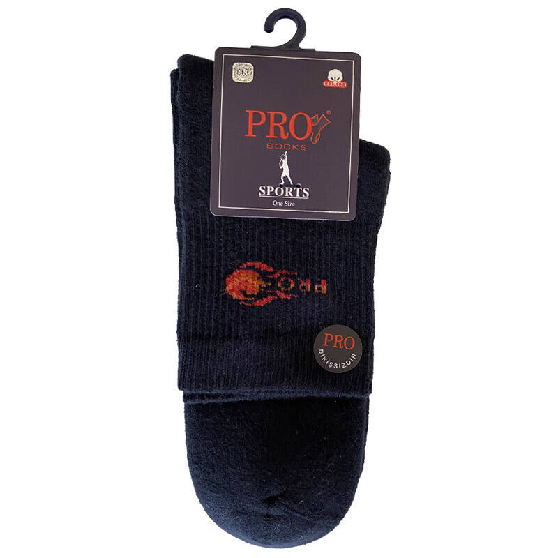 14012 Aztec Havlu Erkek Patik Çorabı Lacivert 41-44 - 1