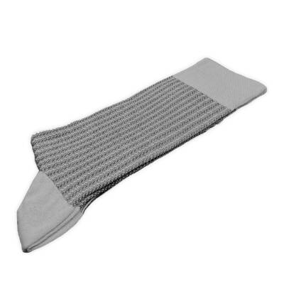 Pro Çorap Gence Erkek Bambu Çorap - Açık Gri Konforlu Model - 3