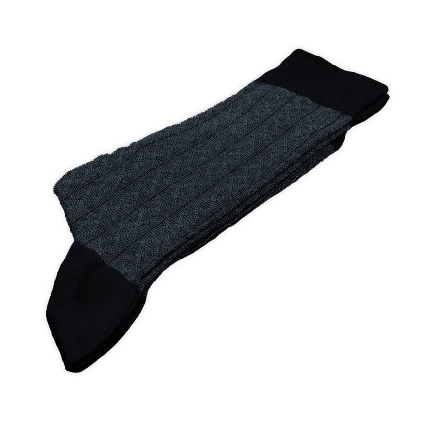 Pro Çorap Rambutan Modal Erkek Çorabı Siyah - Üstün Konfor ve Kalite - 3