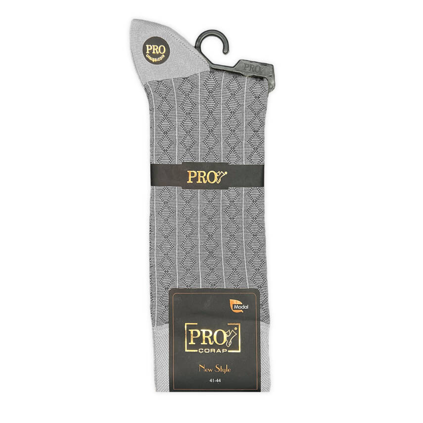 Pro Çorap Rambutan Modal Erkek Çorabı Gri (18132-R4) - 2