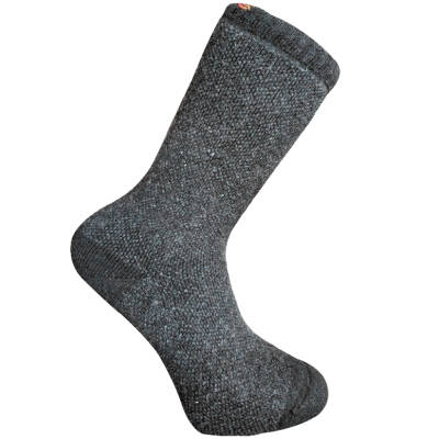 Pro Socks Termal Havlu Erkek Çorabı - Soğuk Hava Performansı - Gri