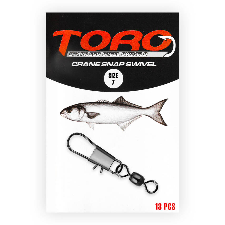 Protackle Crane Klipsli Fırdöndü No: 7 (13'lü Paket) - SW145 - 1