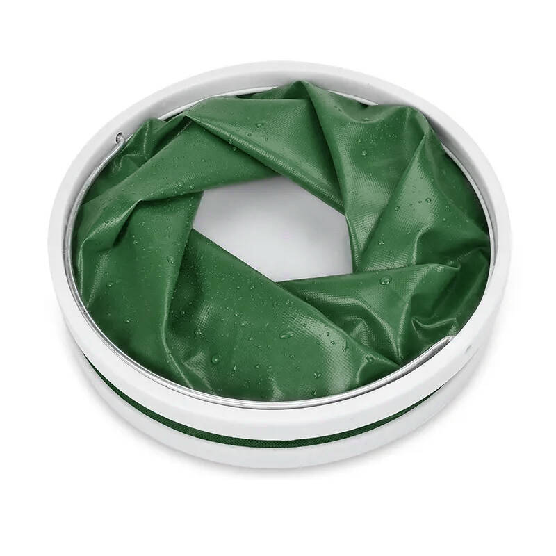 PROTACKLE Portatif Araba Yıkama Kovası - 9 Litre Haki Renk - 4