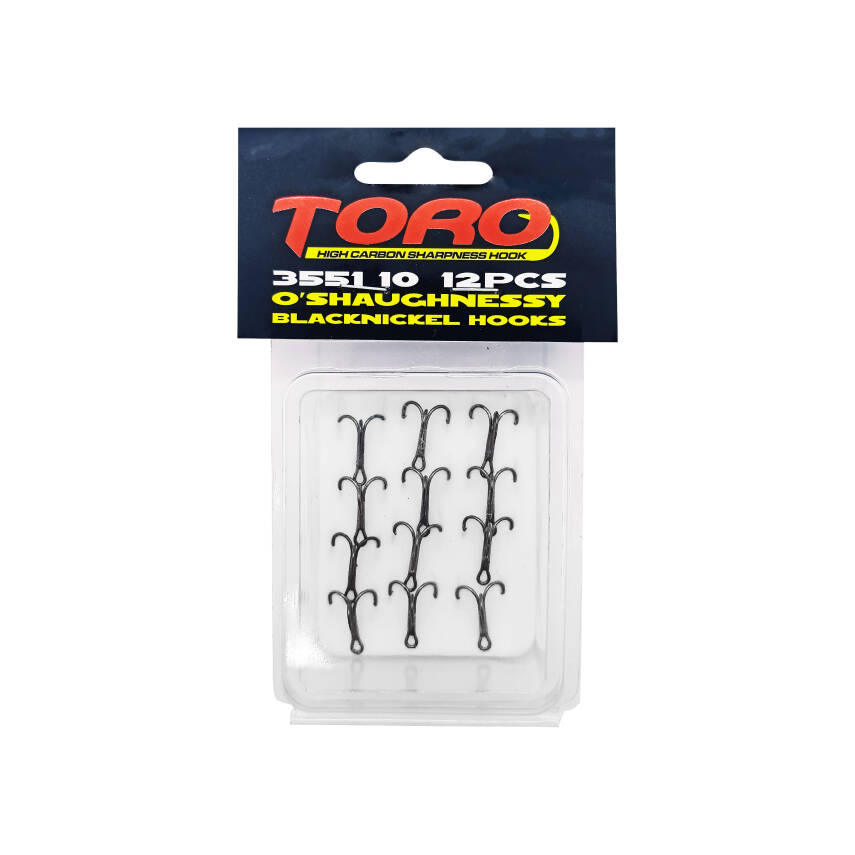 Protackle Üçlü İğne Siyah Nikel 12'li No:10 (3551) - 1