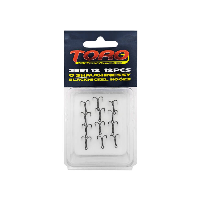 Protackle Üçlü İğne Siyah Nikel 12'li No:12 (3551) - 1