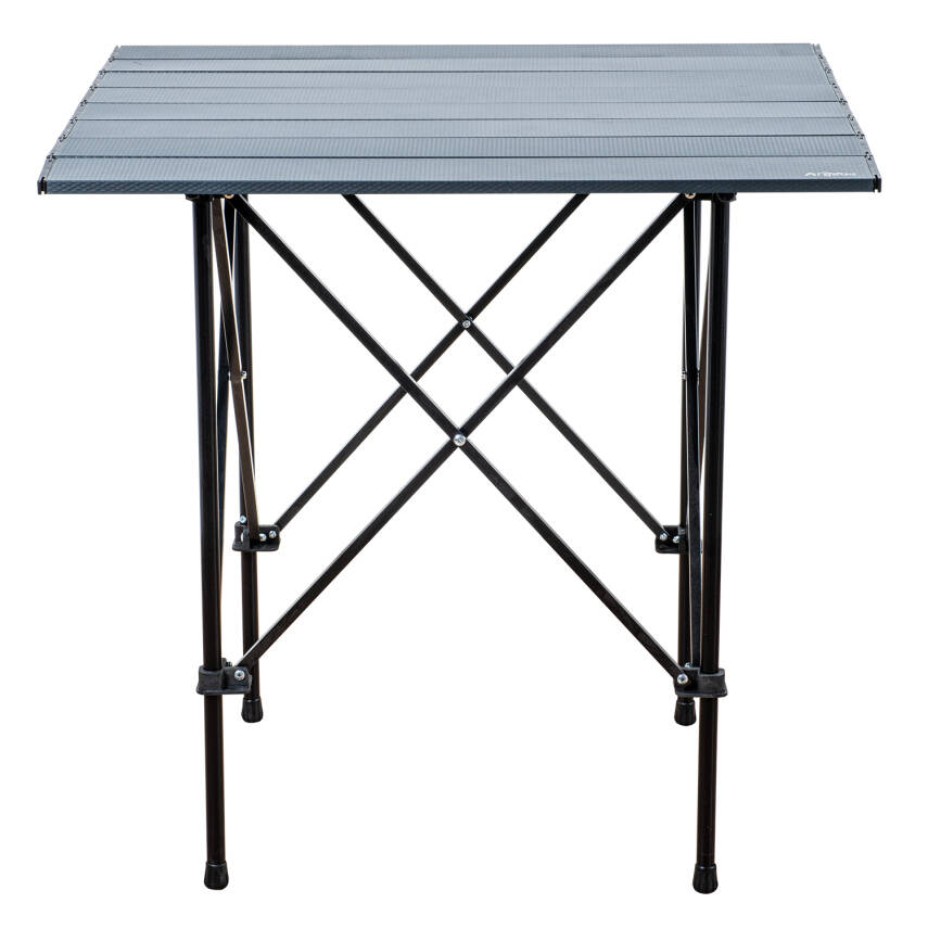 4 Adet Katlanır Kamp Sandalyesi ve Alüminyum Masa Seti - Rock Dark - Buğday - Taşıma Çantalı - 4