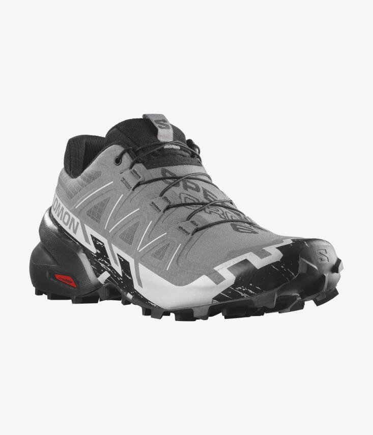 Salomon Speedcross 6 Erkek Koşu Ayakkabısı - Quiet Shade/Black/Pearl Blue - 3