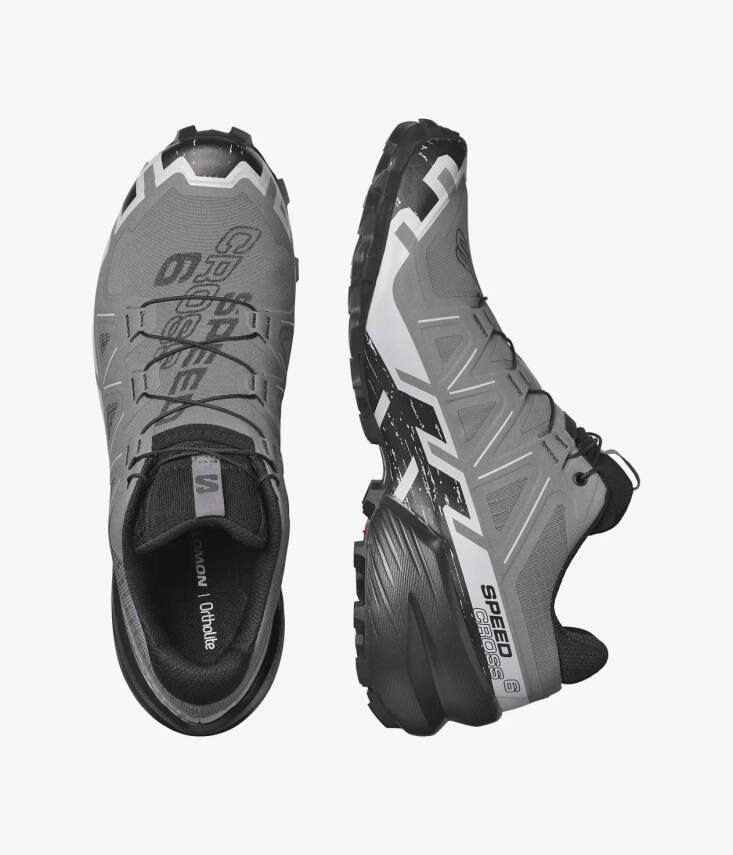 Salomon Speedcross 6 Erkek Koşu Ayakkabısı - Quiet Shade/Black/Pearl Blue - 5