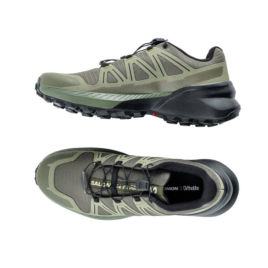 Salomon Speedcross Peak Erkek Koşu Ayakkabısı - Olive Night/D Lichen Green/Black - 5