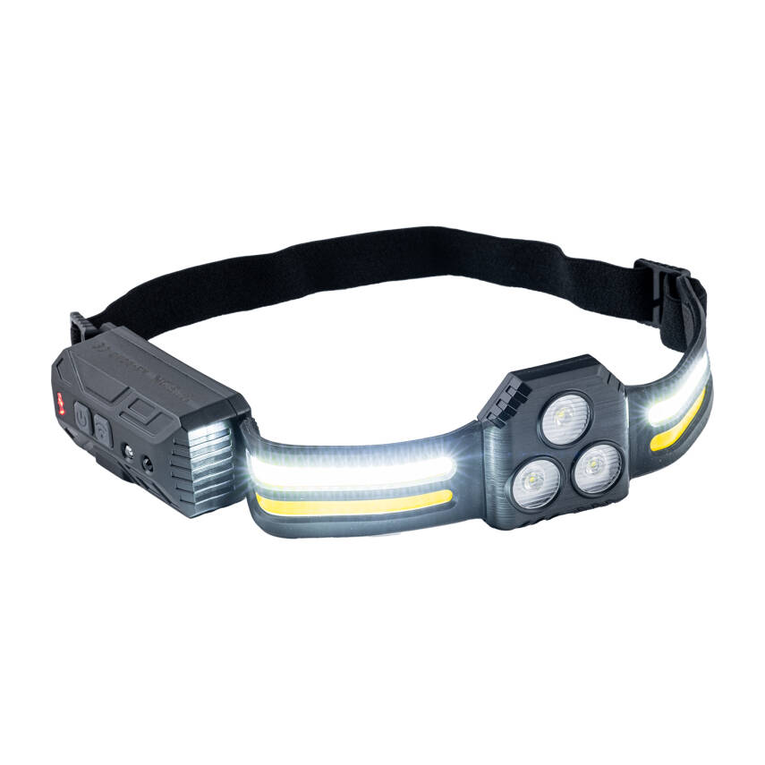 Şarj Edilebilir Kafa Lambası - Wison - Sensörlü - Şerit COB Ledli - 2