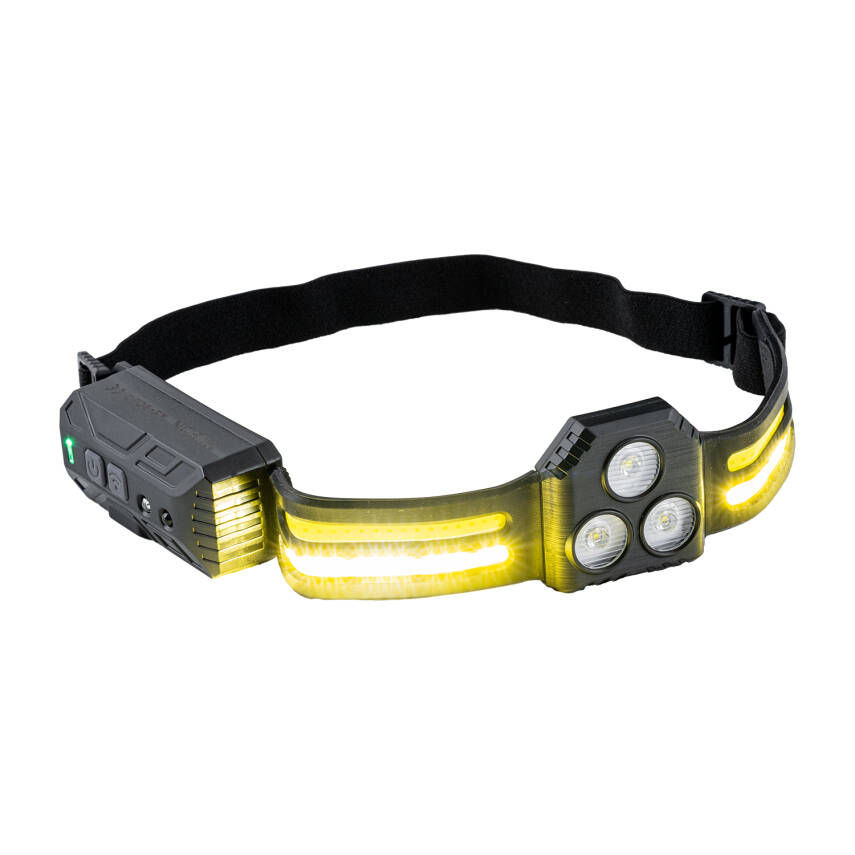 Şarj Edilebilir Kafa Lambası - Wison - Sensörlü - Şerit COB Ledli - 9