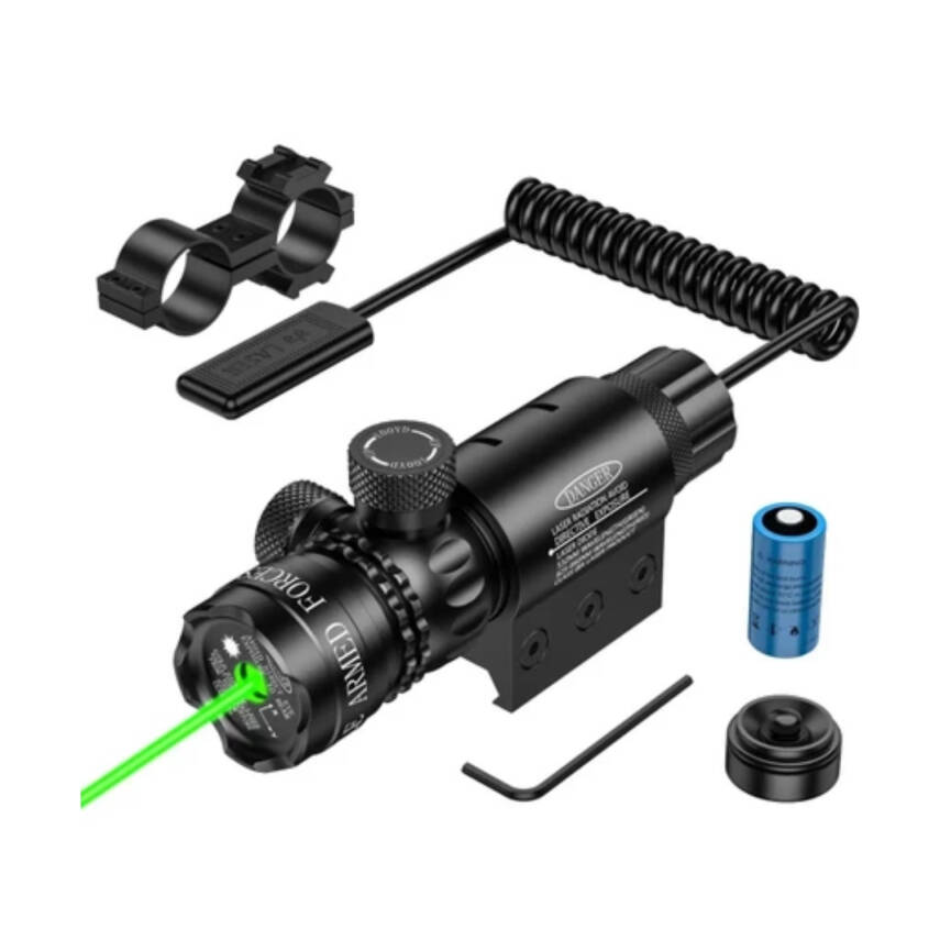 Şarj Edilebilir Tüfek Lazeri - Wison - Yeşil - 1