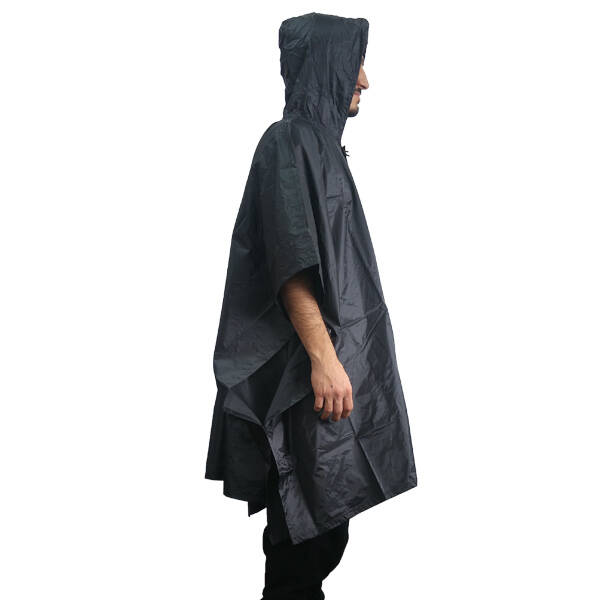 Savage Panço Yağmurluk 11015 (Siyah) - Su Geçirmez, Hafif ve Dayanıklı - 3