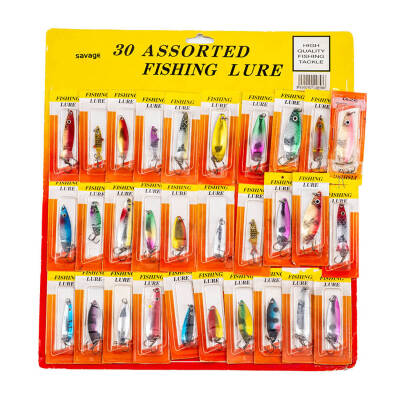 SAVAGE 30 Parça Balık Avı Kaşık Seti - Alabalık, Turna ve Levrek İçin - 2