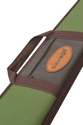 Savage 66 Namlu Yeşil Cepli Premium Tüfek Kılıfı - Uzun Model - 3