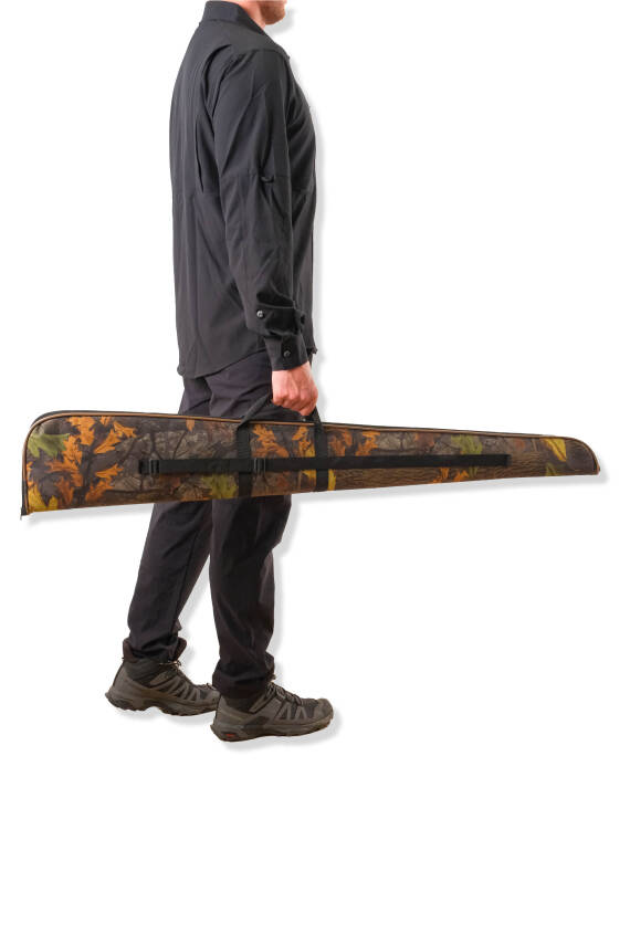 Ekonomik Tüfek Kılıfı - Askılı - Savage - Ağaç Desen - 51 Namlu - 2