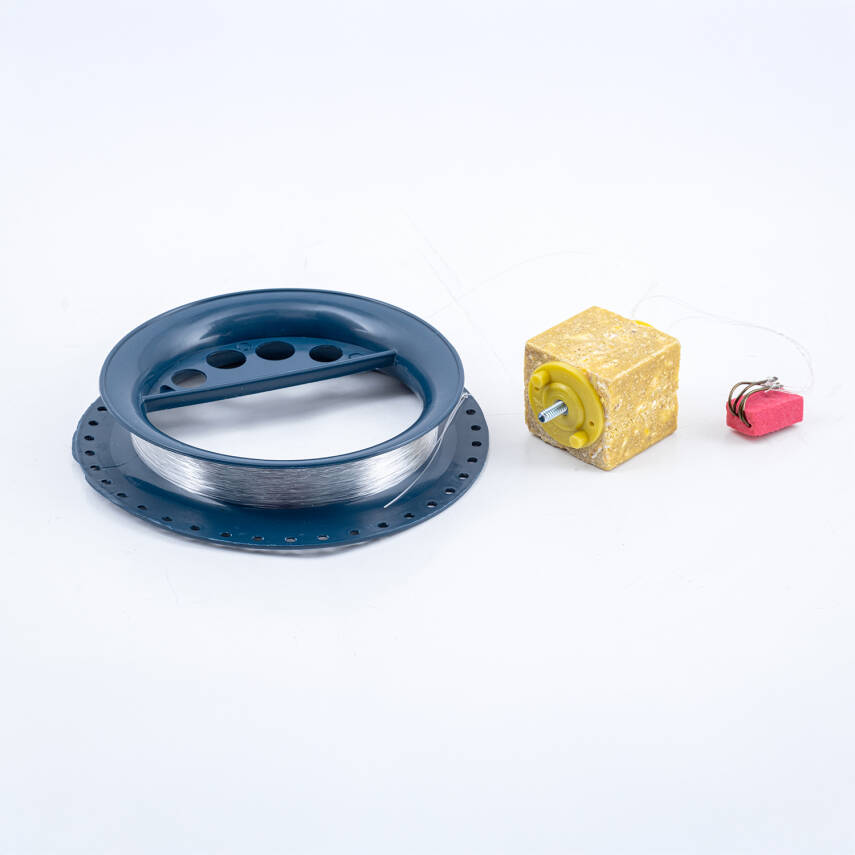 Sazan El Oltası Takımı - Büyük Kasnaklı - Savage - 4 İğneli - Küspeli - 1