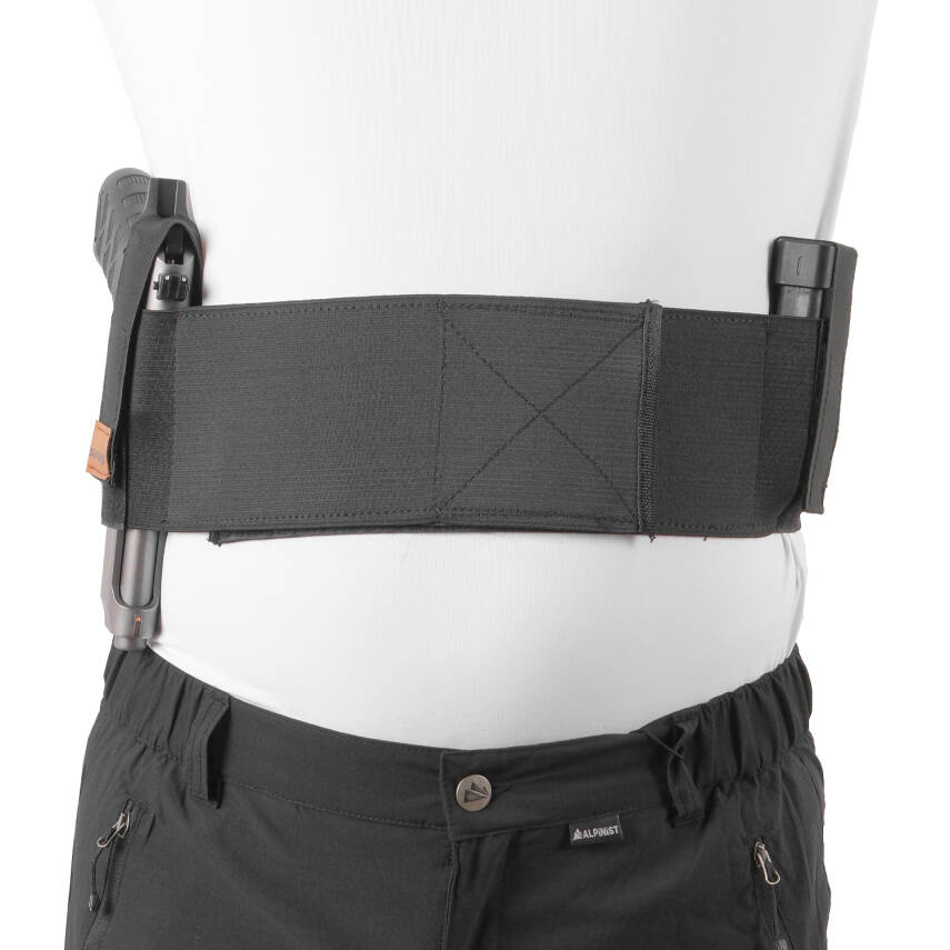 SAVAGE Gizli Taşıma Korsesi Tabanca Kılıfı - Şarjör ve Kelepçe Uyumlu - Siyah Renk - 4