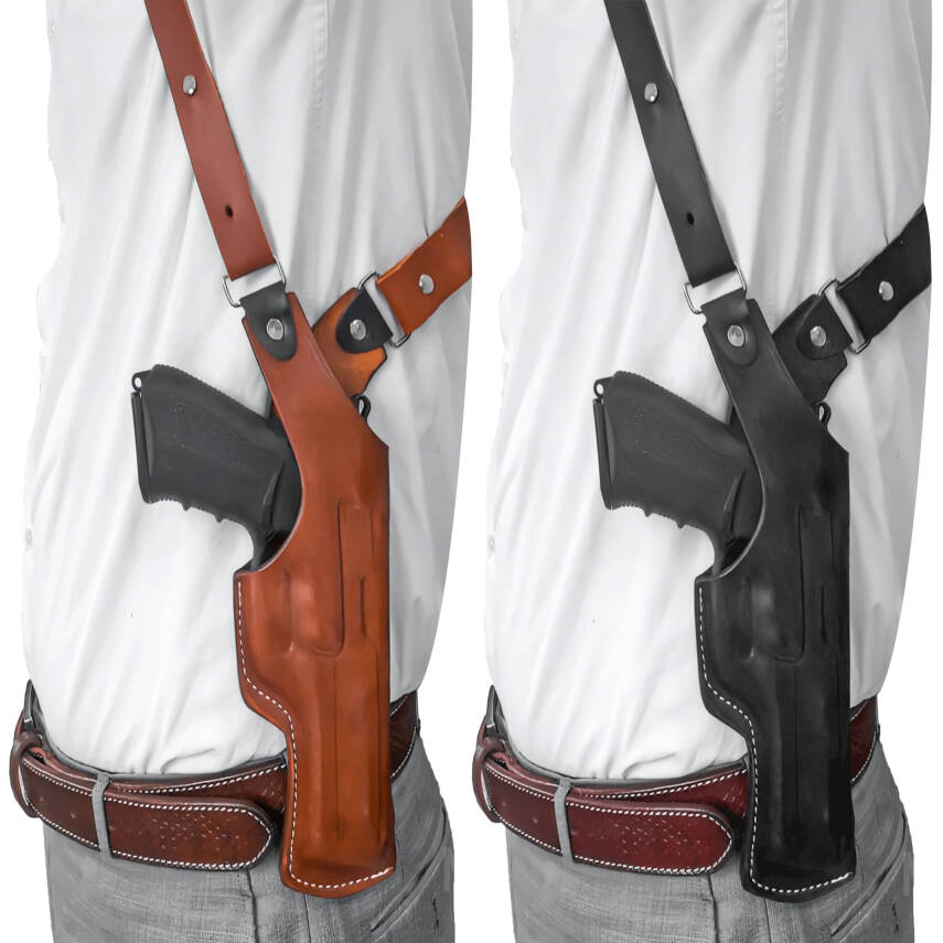 Savage Dik Kapalı Koltuk Altı Tabanca Kılıfı Glock 19 - 1