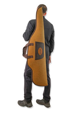 Dürbünlü Tüfek Kılıfı - Savage - Hakiki Deri - Taba - 71 Namlu - 3