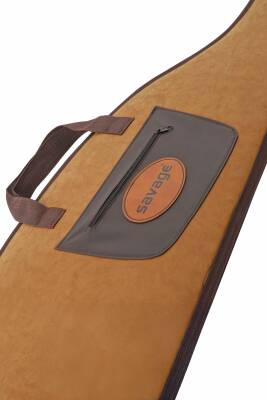 Dürbünlü Tüfek Kılıfı - Savage - Hakiki Deri - Taba - 71 Namlu - 5