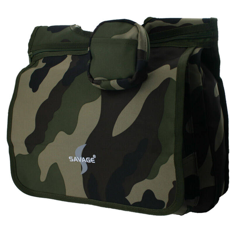 SAVAGE HH02103 Kamuflaj Askeri Taktik Yan Çanta - Avcılık Kamp Çantası - 1