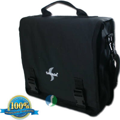 SAVAGE HH06383 Siyah Yan Çanta - Çok Amaçlı Taktik Çanta
