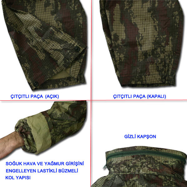 Savage Imperteks Takım Yağmurluk 11010 (Dijital Kamuflaj) XL - 2