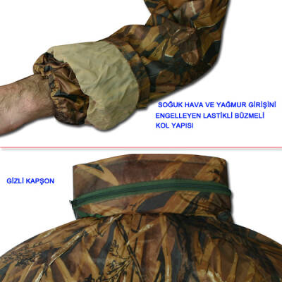 Savage Imperteks Pardesü Yağmurluk 11011 (Sazlık Desen) L - 2