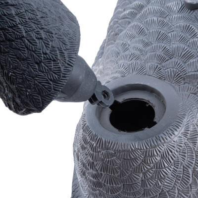 Savage Kaz Figürlü Yaprak Mühre - Gerçekçi Av Alanı Dekorasyonu - 4