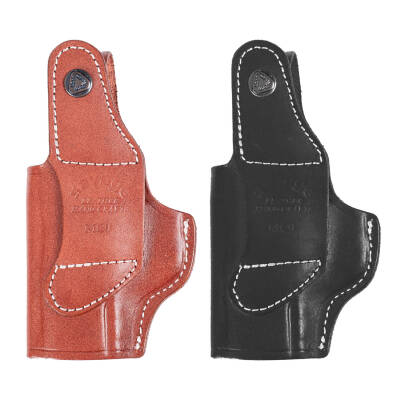 Savage MC9 Hakiki Deri Tabanca Kılıfı - Kemer Klipsli ve Sarsılmaz MC9 Uyumlu - 2