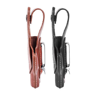 Savage MC9 Hakiki Deri Tabanca Kılıfı - Kemer Klipsli ve Sarsılmaz MC9 Uyumlu - 4