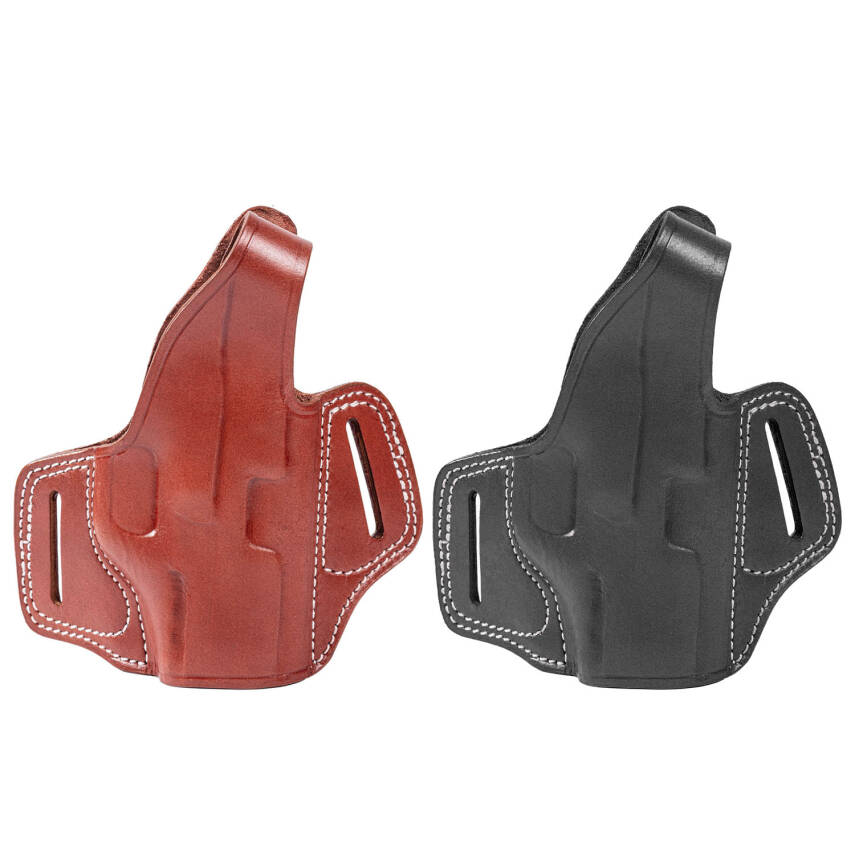 SAVAGE MC9 Uyumlu Deri Kelebek Model Tabanca Kılıfı - Bel Tipi - 1