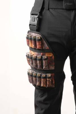 Bacak Fişekliği - Savage - Orman Desen - 18'li - 4