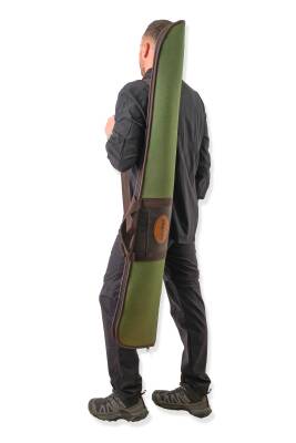 Savage Premium Yeşil Tüfek Taşıma Çantası - Cepli Model - 71cm Namlu Boyut - 5