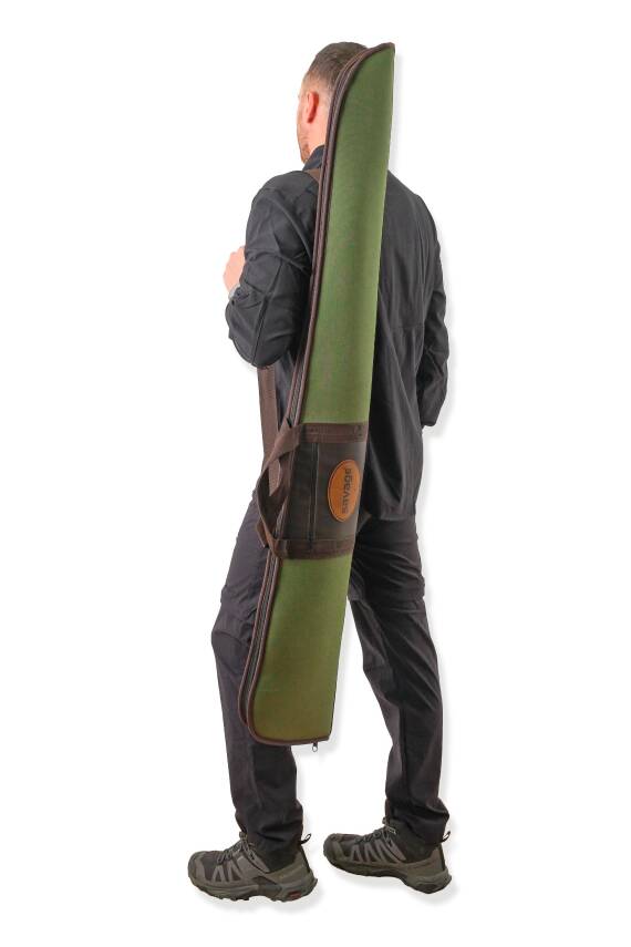 Savage Premium Yeşil Tüfek Taşıma Çantası - Cepli Model - 71cm Namlu Boyut - 5