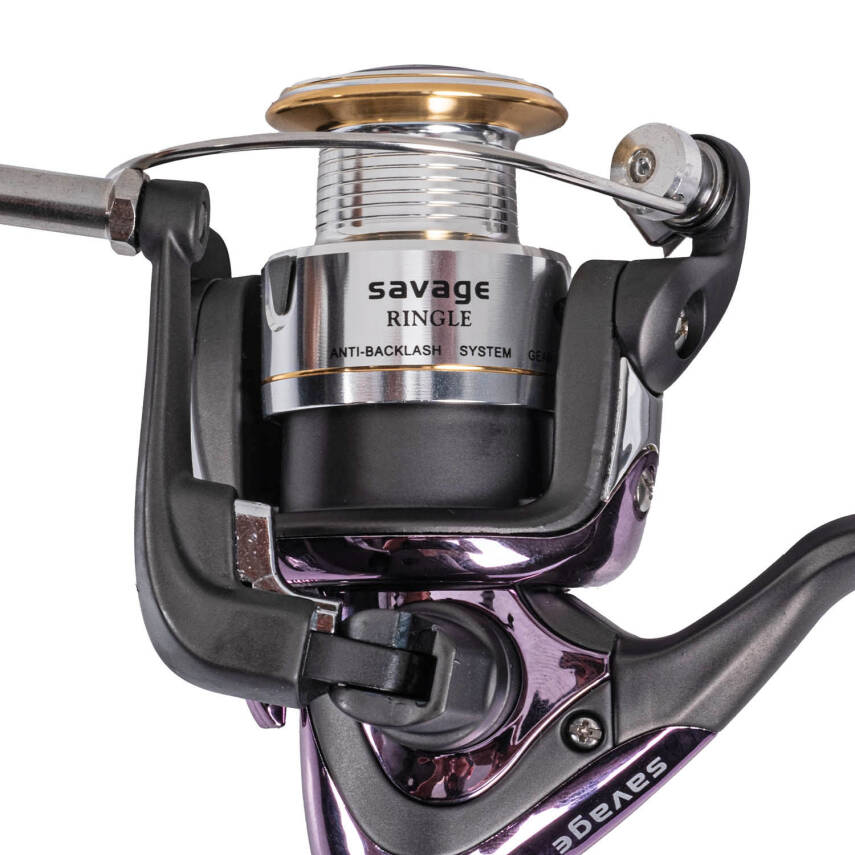 SAVAGE Ringle 3000 Spin Olta Makarası - Metal Alaşım - 10BB Bilya - 4