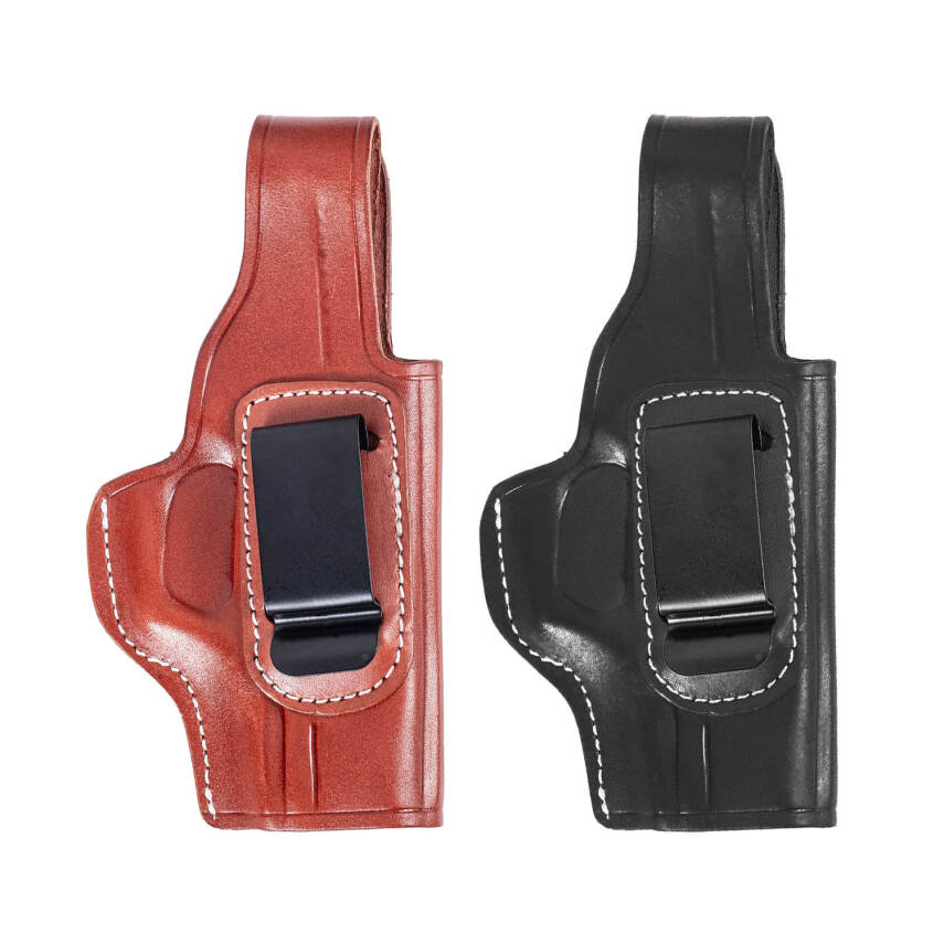 Savage SAR9 CX Hakiki Deri Tabanca Kılıfı - Kemer Tokalı Model - 1